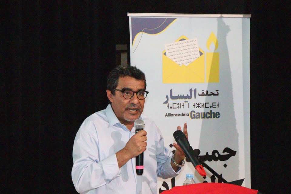 جمال العسري الأمين العام للحزب الاشتراكي الموحد 