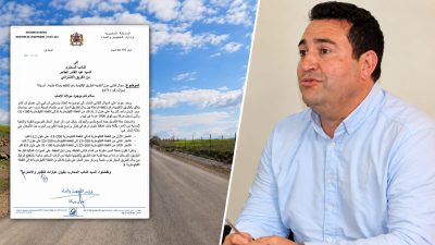 وزارة التجهيز تستجيب لترافع الطاهر بشأن الطريق 4603 وتدرس تكسيتها بالزفت الساخن