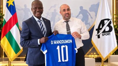 AB SPORT تستقبل وزير الرياضة بإفريقيا الوسطى وتوقع معه اتفاقية شراكة استراتيجية