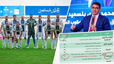 تخصيص 2.5 مليار سنتيم من المال العام لأكاديمية نادي بنسعيد يفجر انتقادات بشأن تضارب المصالح