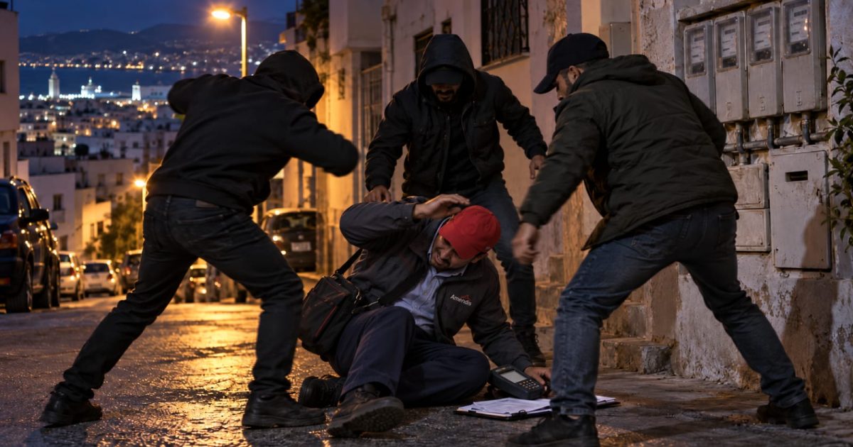عامل بأمانديس يتعرض لاعتداء أثناء مراقبة العدادات بمنطقة المجد بطنجة.. ومطالب للإدارة بتوفير الحماية